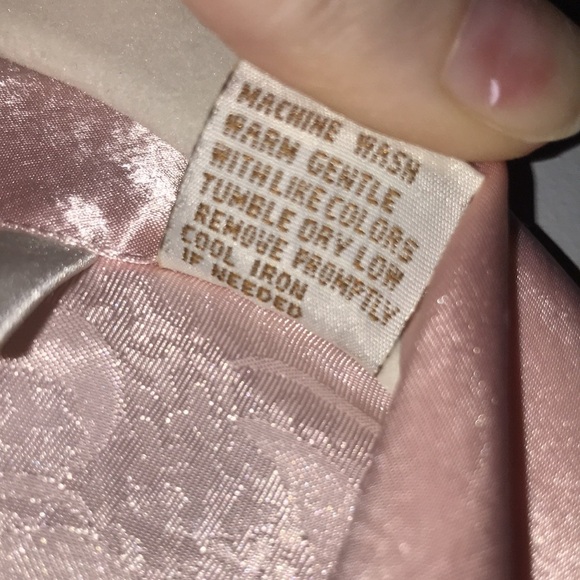 Victoria's Secret Women's Pink Robe vintage gold label - Picture 3 of 5